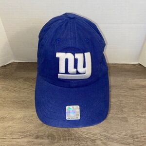 Idegy New York Giants NY NFL Football Blue Strapback Cap Hat